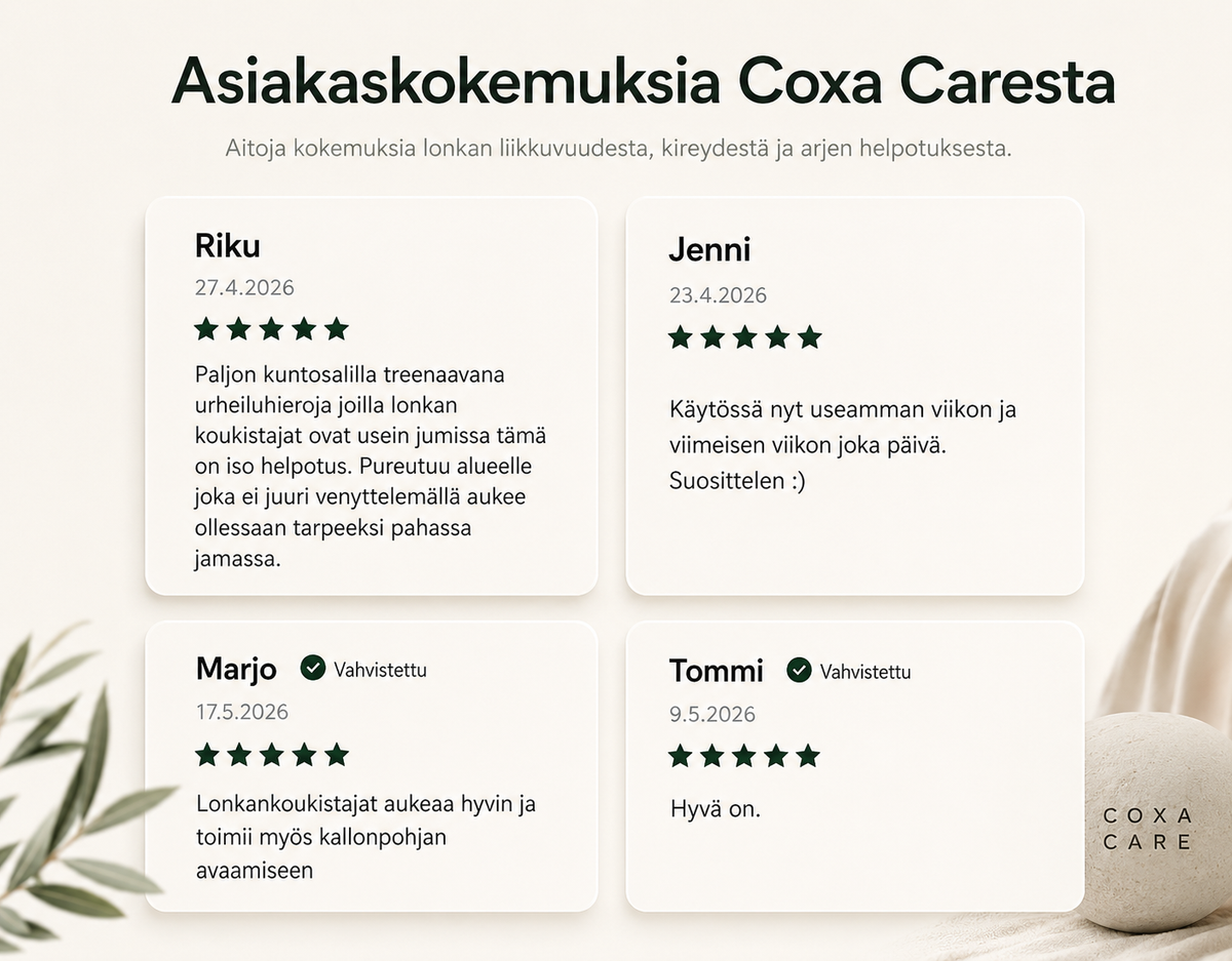 Coxa Care lonkanvenytin