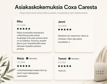 Coxa Care lonkanvenytin
